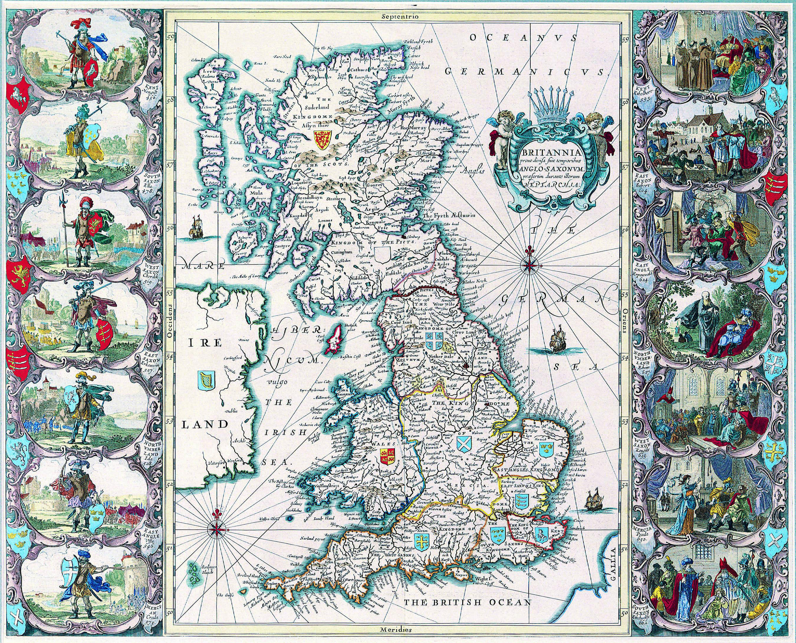 The meme is an image of a vintage map of England, with a caption "I've been to 1/3 of England, 1/2 of Wales, 1/3 of Scotland and all of Northern Ireland".